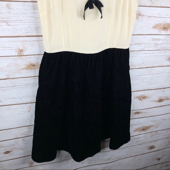 Alexandra Grecco silk velvet bow detail sleeveless - Picture 4 of 8